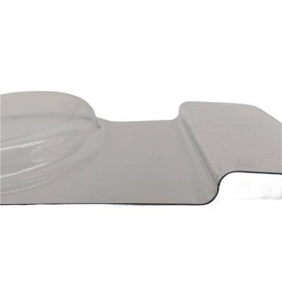 China Embalaje de ampollas de plástico reciclable bandejas de servicio de plástico de PVC blanco en venta