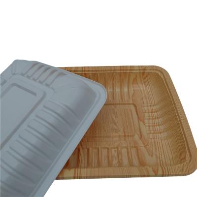 China Rectangle Food Packaging Tray for sale