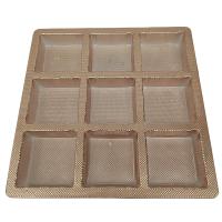 Quality Customizable Blister Packaging Tray Plastic For Food Pastry Chocolate Biscuit for sale