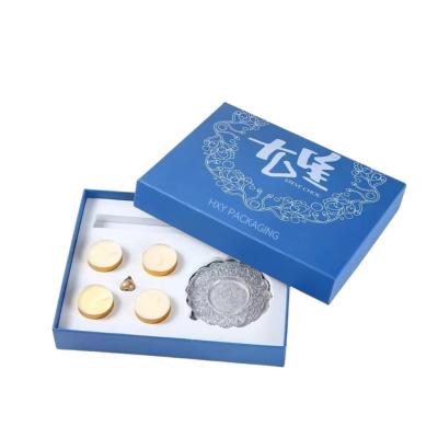 China Caixas de embalagem de velas de luxo personalizadas Caixas de velas de papelão com forro EVA à venda