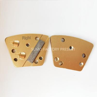 China Einzelne Stangen-magnetische Verbindung Diamond Grinding Shoes ASL-Paralleltrapez-1/4PCD gewindelos zu verkaufen