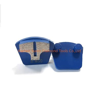 China T  Segment Concrete Grinding Disc For Werkmaster Metal Grinding Pads for sale