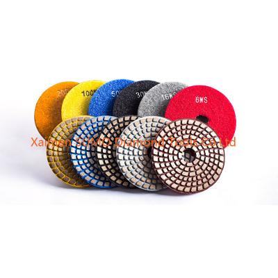 China Metal Bond Concrete Polishing Pads Easy Assembly Customized Color for sale
