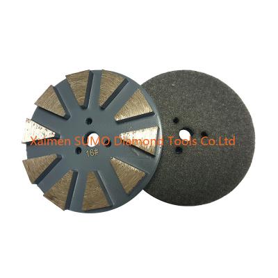 China Stonekor Grinder Concrete Grinding Disk With Straight Edge Segments for sale