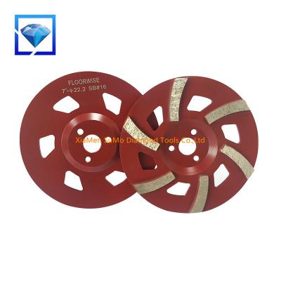 China Concrete Grinder Cup Wheel Grinding Disc Connection Hole Diameter 22.23mm for sale