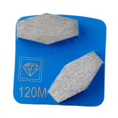China Diamond Concrete Grinding Shoes For Husqvarna Floor Grinder for sale