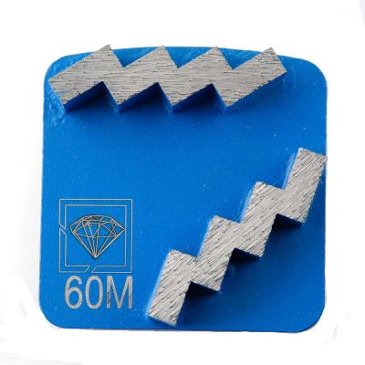 China Heat Resistant Diamond And Metal Powder Combination Concrete Grinding Disc for sale