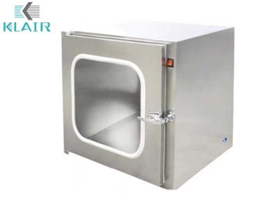 China Built In Electromagnetic Interlock Stainless Steel Pass Thru Box Transfer Window for sale