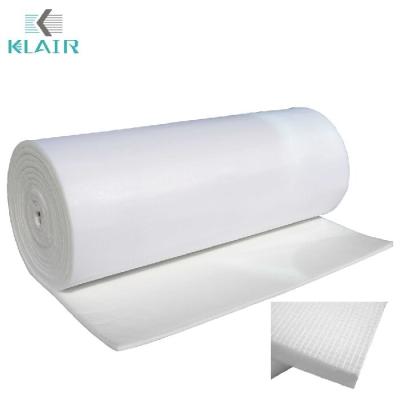 China Rollo del filtro de aire de la fibra sintética medios, filtro de la cabina de la pintura F5 en venta