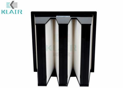 China Fiberglass Pleated Air Filters With Extended Surface Mini Pleat Media for sale