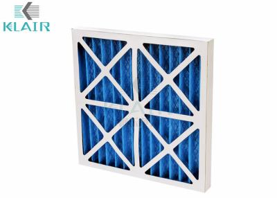 China Disposable Extended Surface Air Filter Low Pressure Drop With Wet Laid Cardboard for sale