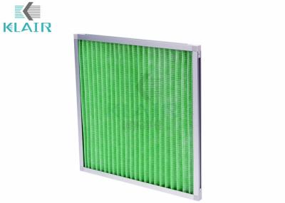 China G3 / G4 Pleated Air Pre Filter , Cardboard Frame Synthetic Air Filter for sale
