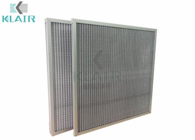 China Aluminum Metal Mesh Pleated Air Filters Washable For Kitchen Hood for sale