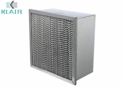 China Rigid Hepa Air Filter 99.97 High Efficiency ASHRAE Rated Industrial for sale