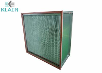 China 250℃ High Temperature Hepa Filter For Pharma Industry / Food Processing for sale