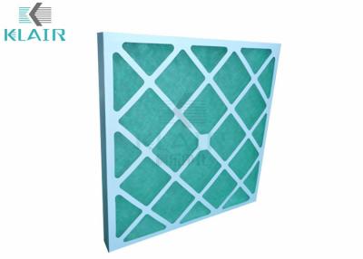 China Disposable Panel HVAC Air Filters With Progressively Fiber Glass Mat Media for sale