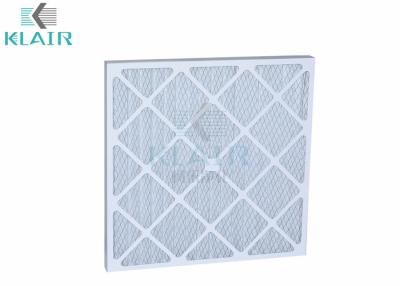 China Pleated Disposable Air Filters Primary Efficiency With Expanded Mesh for sale