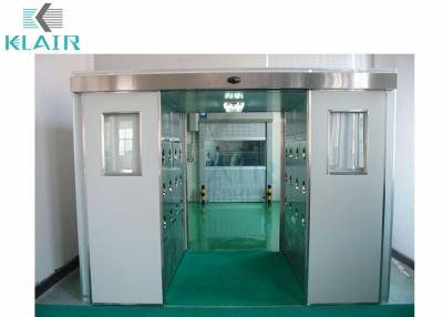 China Goods Cargo Cleanroom Air Shower Tunnel With Automatically Sliding Door for sale