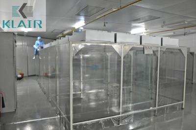 China Contamination Control Mobile Softwall Clean Room For Production Process for sale
