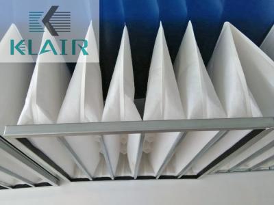 China Condicionamento de ar lavável de Ahu dos filtros de ar do saco com carga alta G3 G4 M5 M6 da poeira à venda