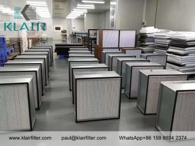 China High Flow H13 HEPA Air Filter For HVAC Clean Room for sale