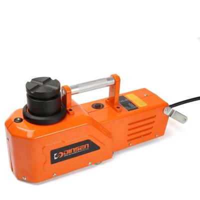 China DC24V 10 Ton Porta Power Hydraulic Jack 5m Power Cable With Sliding Wheel for sale