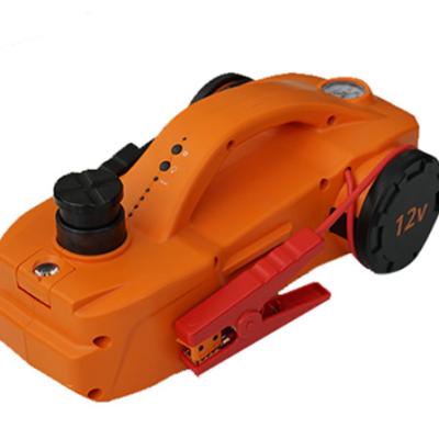 China 100W Electric Hydraulic Floor Jack With Inflating Pump 5T 15A Fuse for sale