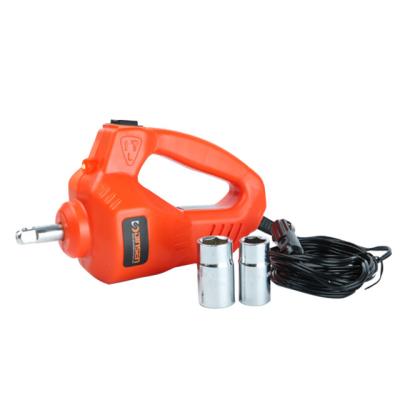 China 12 Volt Corded Electric Impact Wrench With LED Light Orange Color Box Package for sale