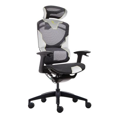 China Asiento del juego de la silla de eslabón giratorio de Esports del diseño de Mesh Gaming Chairs Split Backrest en venta