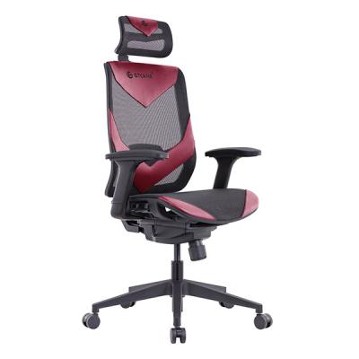 China Dynamic Lumbar Support Headrest Seat Adjustable Full Mesh Gaming Chairs for sale