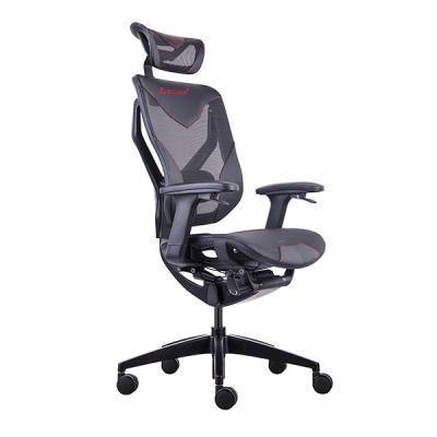 China Armrest Back Support Headrest Seat Depth Adjustable Mesh Gaming Chair for sale