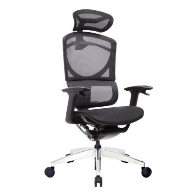 China 3D Headrest 3D Armrest Adjustable Back And Seat Online Office Chairs for sale