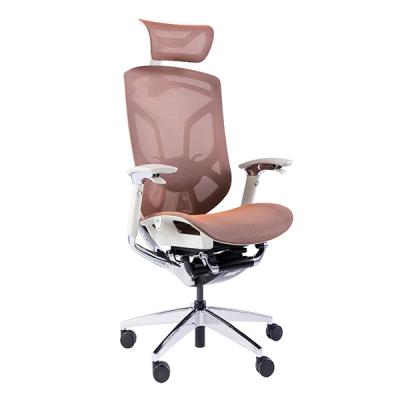 China BIFMA Ergonomic Office Chair Lumbar Support Chromed Butterfly Mesh Chair for sale