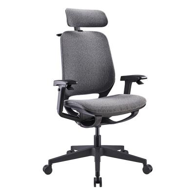 China Integrated Mechanism Ergo Office Chair With Hanger Black Swivel Office Chairs for sale