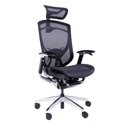 China IFIT Polished Aluminum Mesh Office Chairs Ergo Mesh Manager Chair for sale