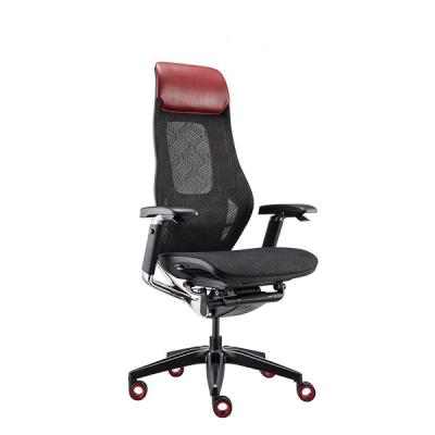China Roc Chair Red Luxury Height Adjustable Racing Chair Ergonomic Swivel Gaming Chairs for sale