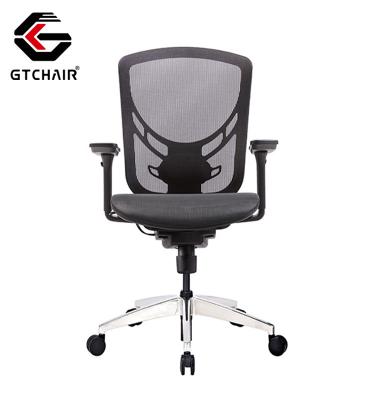 China Ergonomic GT - 4D Arms Computer Task Chairs ADC-12 With Lumber Support Polishing Base for sale