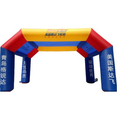 China Factory Wholesale Outdoor Event Advertising Waterproof Inflatable Advertising Arch with Custom Printing for sale