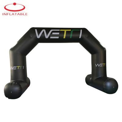 China Outdoor Event Inflatable Finish Arch Waterproof With Custom Printing for sale
