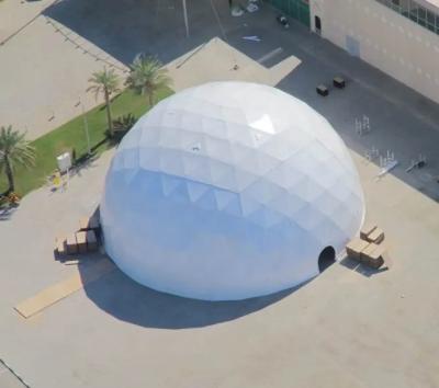 China Tenda de cúpula inflable de trabajo pesado 500 personas Tenda de campamento impermeable en venta