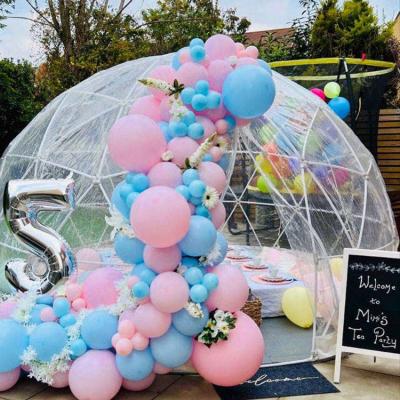 China 5m Casa de burbujas inflable Balón Lujo Tienda al aire libre con soplador en venta