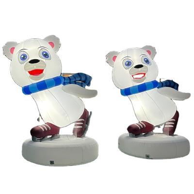 China 3D Advertising Inflatable Balloon Animal Custom Inflatable Mascot for sale