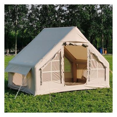 China Outdoor Inflatable Camping Tent Waterproof Oxford Cloth Blow Up Tent for sale
