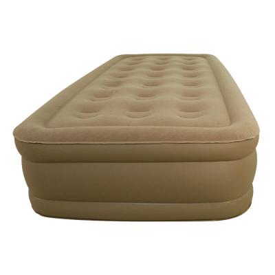 China Flocked PVC Inflatable Air Mattresses for sale