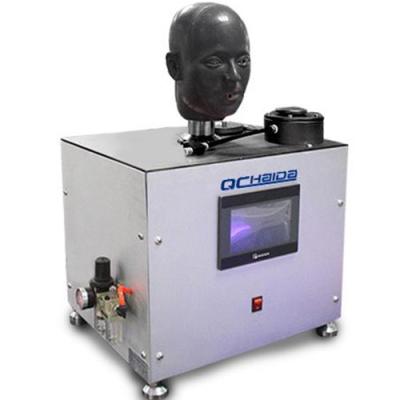 China AC220V 2L/Min Mask Testing Equipment For Textiles Air Tightness Tester for sale