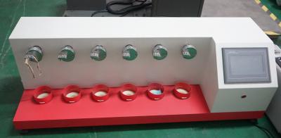 中国 QB/Tの6つの場所のIntersoleの有機質繊維板のジグザグ形のテスターが付いている1472の履物の試験装置 販売のため