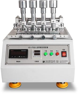China ISO11640  IULTCS Color Fastness Testing Equipment Leather Rubbing Fastness Tester for sale