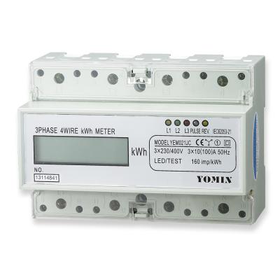 China Smart Home Use Digital 3 Phase Electric Meter for sale