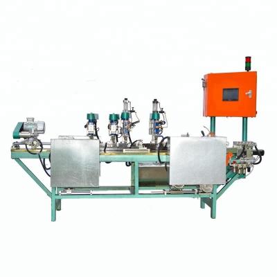 China Automation equipment Automatic cutting drilling tapping machine production brass bus bar terminal Automation machine for sale