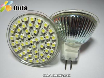 Chine Verre de quartz M. 16 lampes SMD LED Spot 3w pour maison avec 180 LM, AC / DC 12 V à vendre